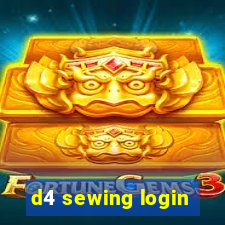 d4 sewing login